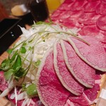 個室 肉寿司と牛タンしゃぶしゃぶ 金肉 名古屋駅前店 - 