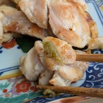 手打ち蕎麦なみの - 柚子胡椒を添えて