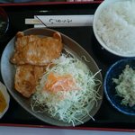 ムスカフェ - しょうが焼きランチ７００円