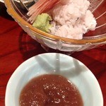 料理ふじ味 - 鱧の梅肉和え