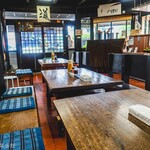 ヨコクラうどん - 旧家側飲食スペース