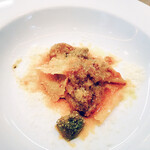 ラ・カマルティーナ - 牛すじ肉のパッパルデッレ