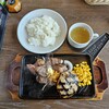 ビーフインパクト - ロースステーキランチ180g(1260円)です。