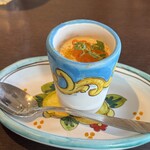 ピッツェリア　オオサキ - 蟹のムース