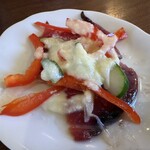 TRATTORIA ROMANO - 鮮魚のカルパッチョ