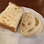 TRATTORIA ROMANO - セットのフォカッチャ