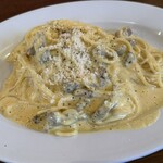 TRATTORIA ROMANO - 自家製パンチェッタのカルボナーラ