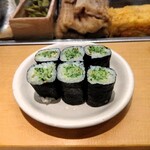 築地寿司清 - ワサビ増量かっぱ巻き