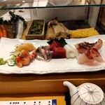 築地寿司清 - 刺身の盛り合わせ