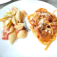 ザ ガーデン ブラッスリー&バー - ディルと鯖旨い、パスタ塩強め