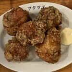 極濃湯麺 フタツメ - 「排骨タンメン」¥1180+「唐揚げ」¥710