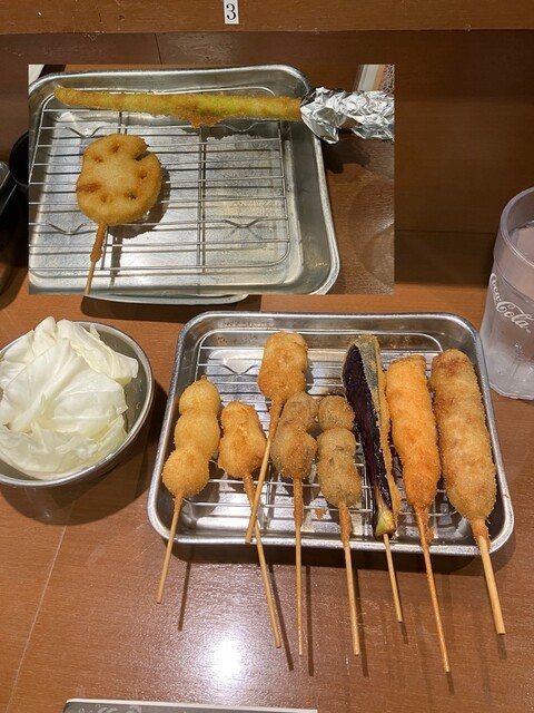 Kushi Katsu Uoteru Momodani Ten