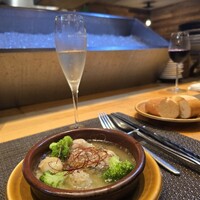 四ツ橋・新町 牡蠣と肉たらしビストロAKIRA - 