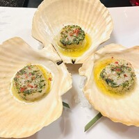 ラトリエ ドゥ ジョエル・ロブション - 帆立貝のミ・キュイ 海藻バターと共に 