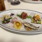 PIZZA LINDA - リンダの前菜が大好き　どれも本当に美味しい