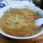 素ラーメン具なし　６００円　２０１４．９