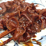 串ロック - 【どて煮串】八丁味噌ベースの合わせ味噌でコトコト煮込んだ牛筋。一本９０円