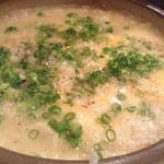 新和食 きくい - ハモ鍋からの雑炊