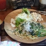 GotZA - ランチプレート  青じその和風パスタ