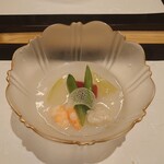 割烹 喜紫 - 冬瓜の摺り流し