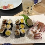 山与し鮨 - ゲソが見事に噛み切れる！笑