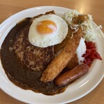 ガスト - 料理写真:ガストブラックカレー元気盛り