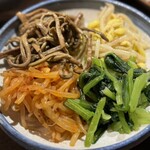 スタミナ焼肉 肉ですみだ - ナムル盛