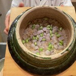 懐石料理 はし本 - 小芋の炊き込みご飯