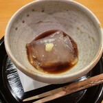 懐石料理 はし本 - 目の前で仕上げてくれる葛切り