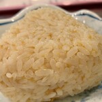 番屋ながさわ - 焼きうにおにぎり（接写）