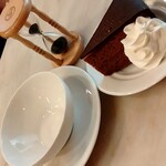 カフェ ウィーン - ミニデザート♫ザッハトルテ☆