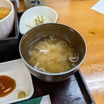 定食屋 ふか河 - お味噌汁