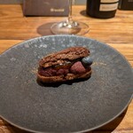 Kuval - 最初にでてきた　鹿の血が入ってる？食べたことのない美味しさ