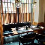 肉和食 月火水木金土日 - 個室の内観