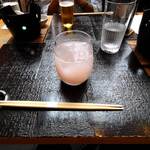 肉和食 月火水木金土日 - 白桃サワー