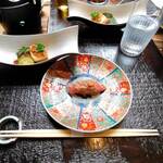 肉和食 月火水木金土日 - ・和牛『シンタマ』握り寿司　・和牛ローストビーフ　・河内鴨の自家製ハム