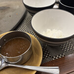 鉄板焼 但馬 - 神戸ビーフのプチカレー