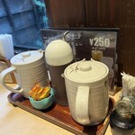 本家とんとん亭 - 卓上装備