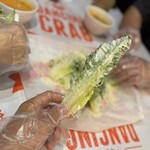 ダンシング クラブ - サラダから、手で頂きます！