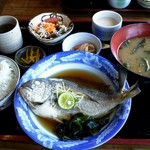 Katsugyo Donya Kaihou - 日替わり魚定食 800円