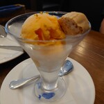 マルデナポリ - メロンのアイスはパスタランチのセットのもの