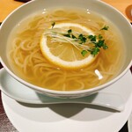 鳥匠 いし井 - 鶏出汁冷やしラーメン