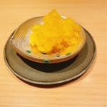 鳥匠 いし井 - マンゴーのグラニテ