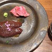 あ吽 - 牛肉の刺身