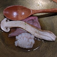 あ吽 - 松茸、鱧、牛肉のしゃぶしゃぶ
