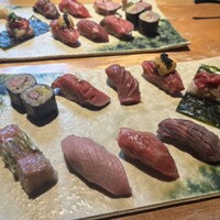 肉寿司 肉和食 KINTAN コレド室町 - 肉寿司8貫