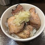 長男、ほそのたかし - チャーシュー丼