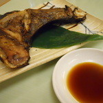 マグロのカマ塩焼き