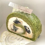 自由が丘ロール屋 - 抹茶わらび餅ロールケーキ