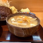 とんかつ一幸 - おいしいお味噌汁♡